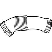 Audi Engine Air Intake Hose - Genuine Audi 06M129616B