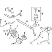 Audi Power Steering Pump Pulley - Genuine Audi 059145255J