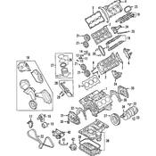 Audi Engine Cylinder Head - Genuine Audi 06C103068MX