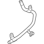 Audi Engine Coolant Pipe - Genuine Audi 06N121085B