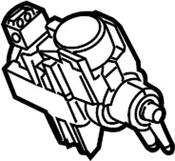 Audi VW Brake Vacuum Pump - Genuine VW Audi 06N145100G