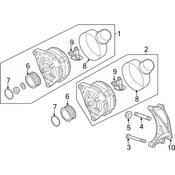 Audi Alternator Pulley - Genuine Audi 06E903119T