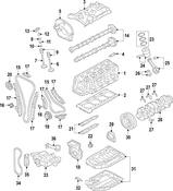 Audi Exhaust Camshaft - Genuine Audi 06K109022BS