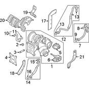 Audi Turbocharger - Genuine Audi 06K145874S