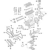 Audi Engine Timing Cover - Genuine Audi 06M103173L