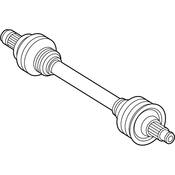 Audi Axle Shaft - Genuine Audi 0MB409343B
