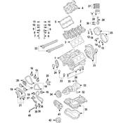 Audi Engine Intake Valve Spring - Genuine Audi 06M109623A