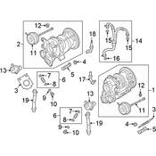 Audi Turbocharger - Genuine Audi 06M145703D