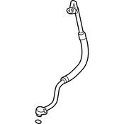 Audi A/C Suction Line Hose Assembly - Genuine Audi 4G0260707CF