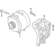 Audi Alternator - Genuine Audi 06M903024