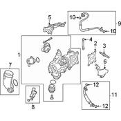 Audi Turbocharger - Genuine Audi 06N145701D