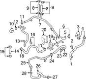 Audi Engine Coolant Hose - Genuine Audi 079121059A
