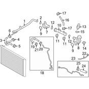 Audi Engine Coolant Pipe - Genuine Audi 079121070CF