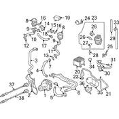 Audi Engine Coolant Pipe - Genuine Audi 079121070T