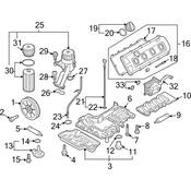 Audi Engine Intake Manifold - Genuine Audi 079133185CL