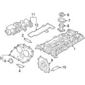 Audi Oil Fillter Support - Genuine Audi 07K103281C