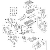 Audi Crankshaft Seal - Genuine Audi 07L103051F