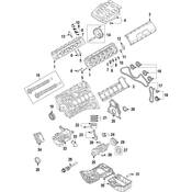 Audi Cylinder Head Gasket - Genuine Audi 07L103383P
