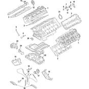Audi Engine Crankshaft Seal Front (A8 Quattro) - Genuine Audi 07P103085