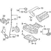 Audi Throttle Body Mounting Gasket - Genuine Audi 07P133073B