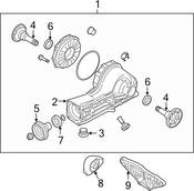 Audi Axle Shaft Seal - Genuine Audi 08V525583A