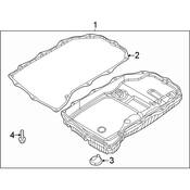 Audi Automatic Transmission Filter Kit - Genuine Audi 0D6398359A