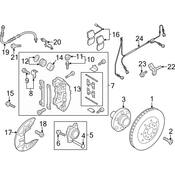 Audi Disc Brake Caliper Repair Kit - Genuine Audi 3D0698471