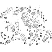 Audi Air Filter Housing Bolt - Genuine Audi 420198132