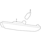 Audi Side Marker Light - Genuine Audi 420945072
