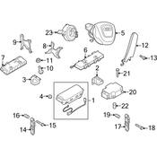 Audi Air Bag Impact Sensor - Genuine Audi 4B0959643D