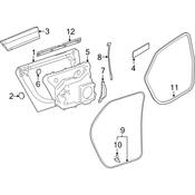 Audi Door Seal - Genuine Audi 4E4833721C