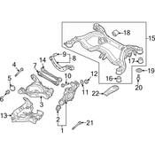 Audi Suspension Control Arm - Genuine Audi 4F0505311M