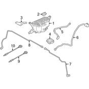 Audi Evaporative Emissions System Lines - Genuine Audi 4G0201997BD
