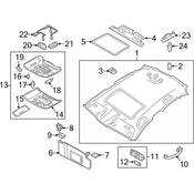 Audi Sun Visor Cap - Genuine Audi 4G0857621CE3