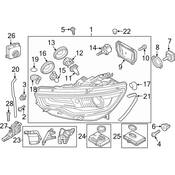Audi Headlight Assembly - Genuine Audi 4G0941753D