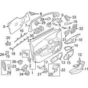 Audi Door Window Switch - Genuine Audi 4G09598515PR