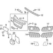 Audi Tow Eye Cap - Genuine Audi 4G88531403FZ