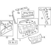 Audi Cargo Cover - Genuine Audi 4G8867769FHP3