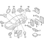 Audi Speaker - Genuine Audi 4H0035399B