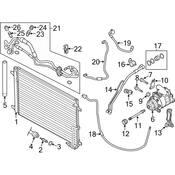Audi A/C Receiver Drier - Genuine Audi 4H0298403