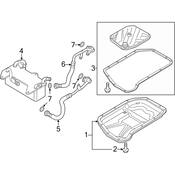 Audi Auto Trans Oil Cooler - Genuine Audi 4H0317021R