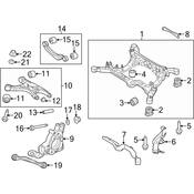 Audi Suspension Control Arm Cover - Genuine Audi 4H0505562B
