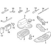 Audi Spare Tire Stud - Genuine Audi 4H0804899B