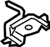 Audi Exhaust System Hanger Bracket - Genuine Audi 4K0253144B