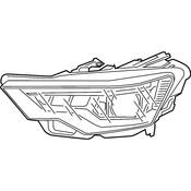 Audi Headlight Assembly - Genuine Audi 4K0941040B