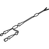 Audi ABS Wheel Speed Sensor Wiring Harness - Genuine Audi 4K0972251B