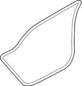 Audi Door Seal - Genuine Audi 4K5833721A