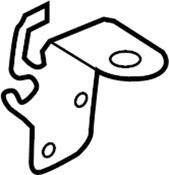 Audi Brake Hose Clip - Genuine Audi 4M0611846P