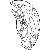 Audi Disc Brake Caliper - Genuine Audi 4M0615107BP