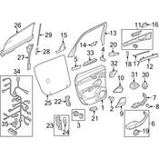Audi Door Window Switch - Genuine Audi 4H0959855A5PR